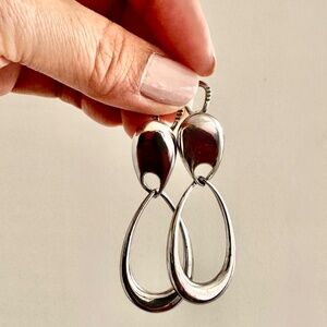 Monet Infinity Clip-On Earrings
